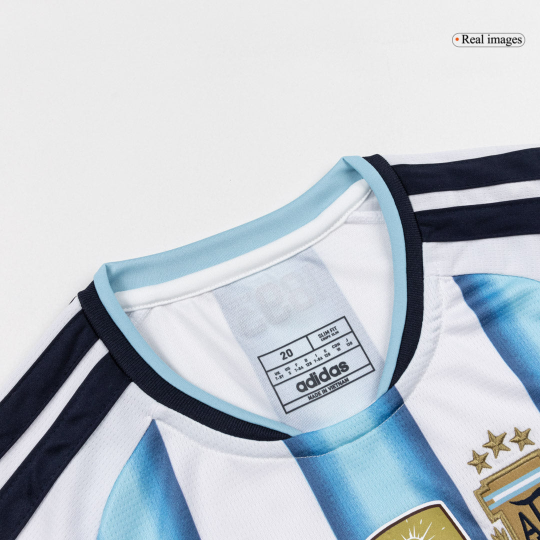 Argentina World Cup 2026 Koti Pelipaitasetti Lasten J.ÁLVAREZ #9 [PREMIUM]