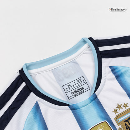Argentina World Cup 2026 Koti Pelipaitasetti Lasten J.ÁLVAREZ #9 [PREMIUM]