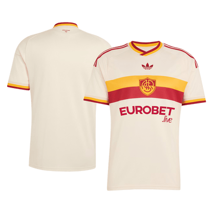 Roma vieraspelipaita 2026/27 – etu- ja takapuoli