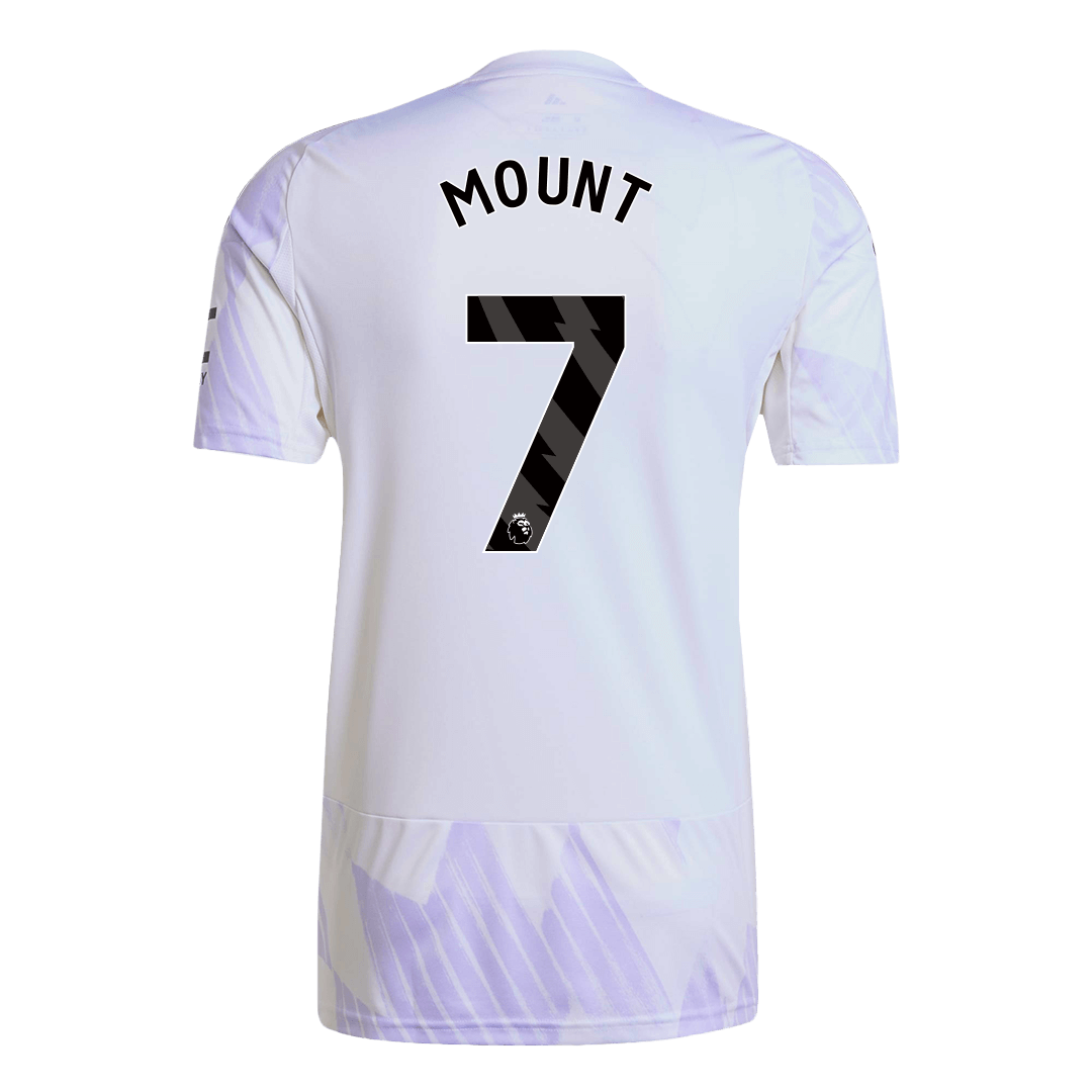 Manchester United 2025/26 Vieras Pelipaita Miesten MOUNT #7