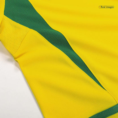 Brazil 2002/03 Koti Retro-pelipaita Miesten RONALDINHO #11