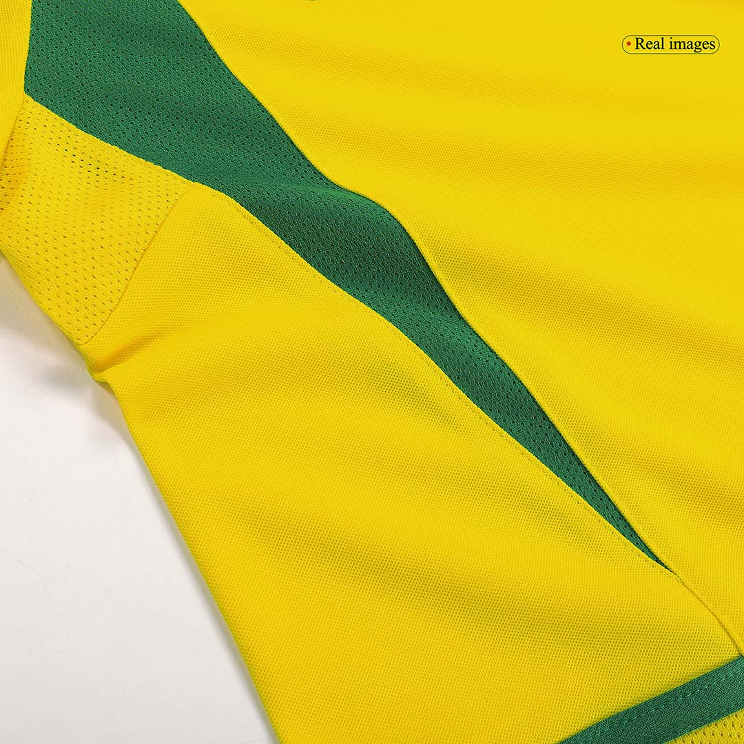 Brazil 2002/03 Koti Retro-pelipaita Miesten RONALDO #9
